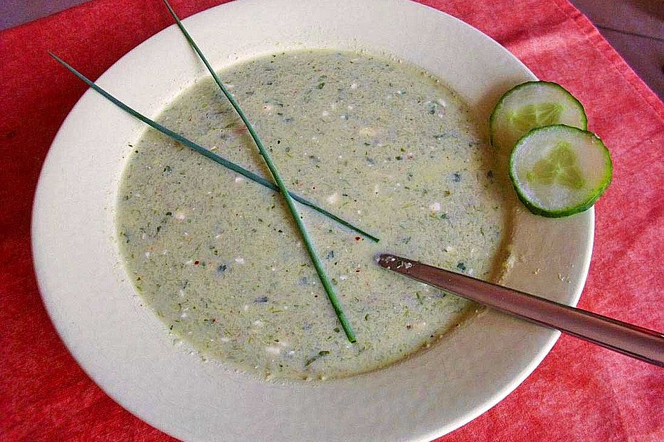 Gurkensuppe