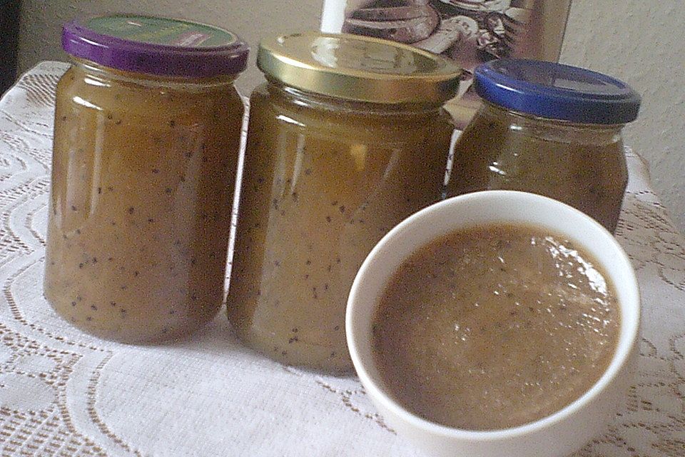 Kiwi-Apfel-Marmelade