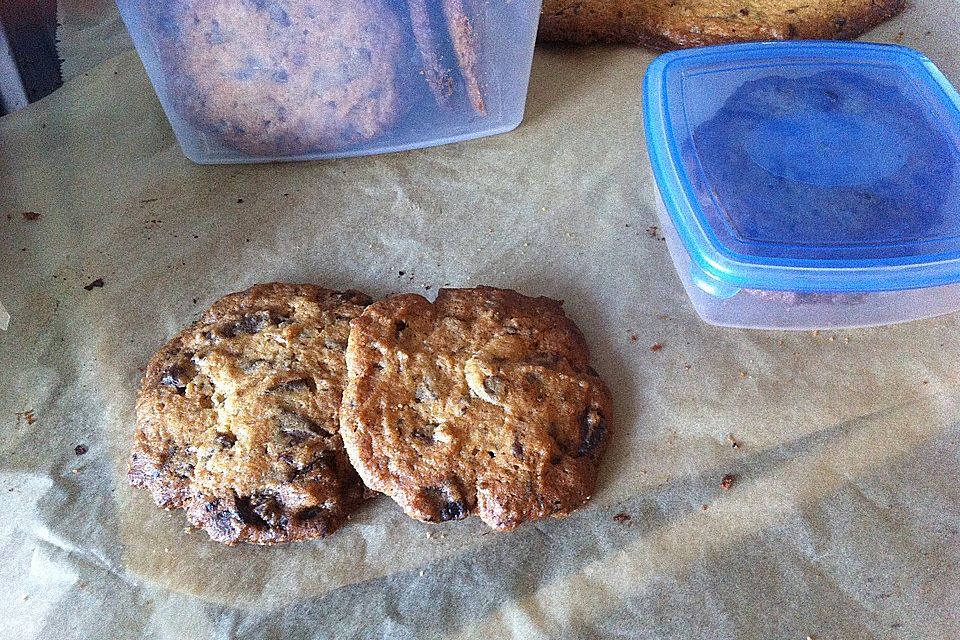 Triple Chocolate Chip Cookies