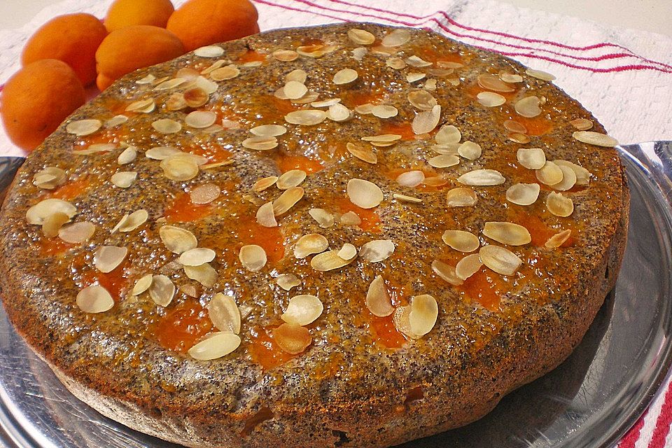 Waldviertler Marillenkuchen (Aprikosenkuchen)