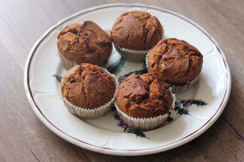 Bananenmuffins für Kleinkinder