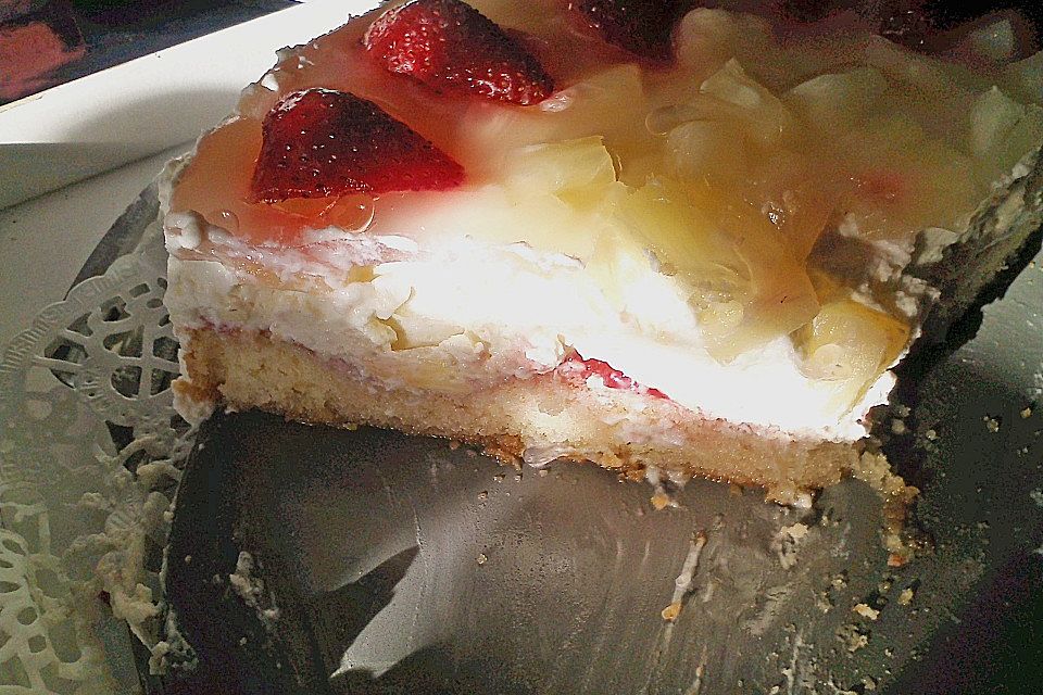 Ananas-Käse Torte