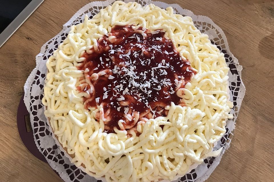 Spaghetti - Torte