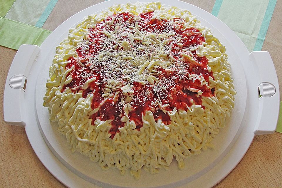 Spaghetti - Torte