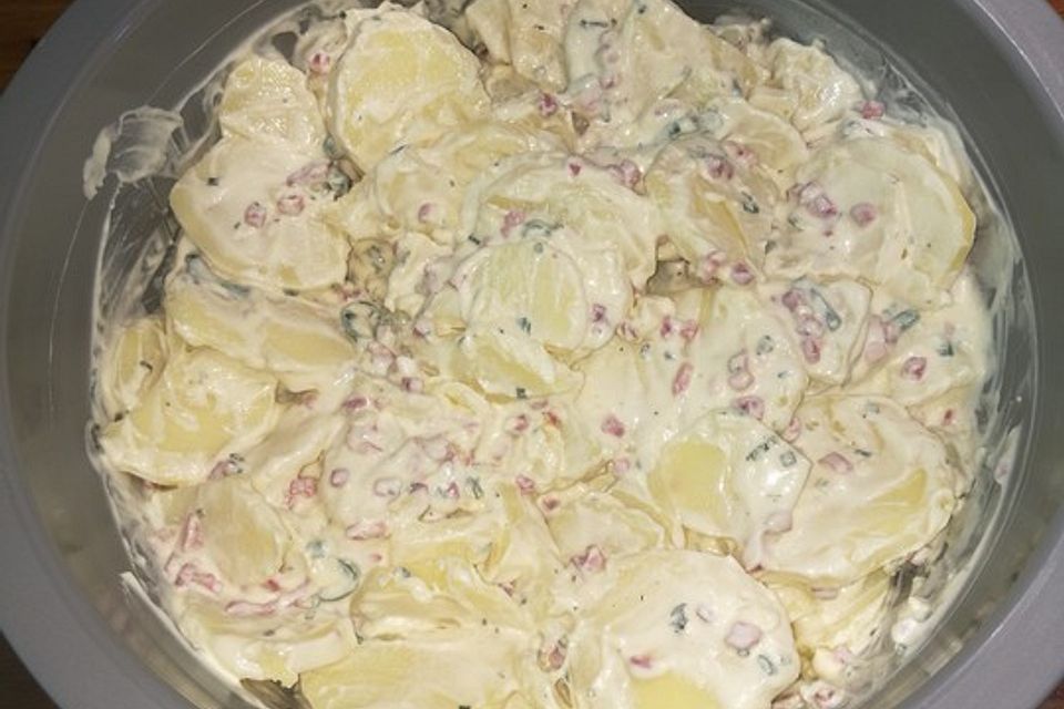 Kartoffelsalat ohne Mayonnaise