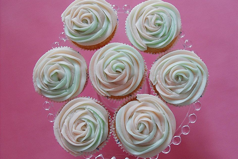 Rosen-Cupcakes