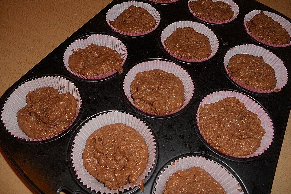 Schoko-Nutella Muffins