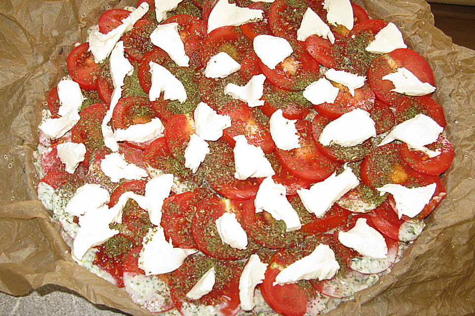 Kräuterreis Tomate-Mozzarella