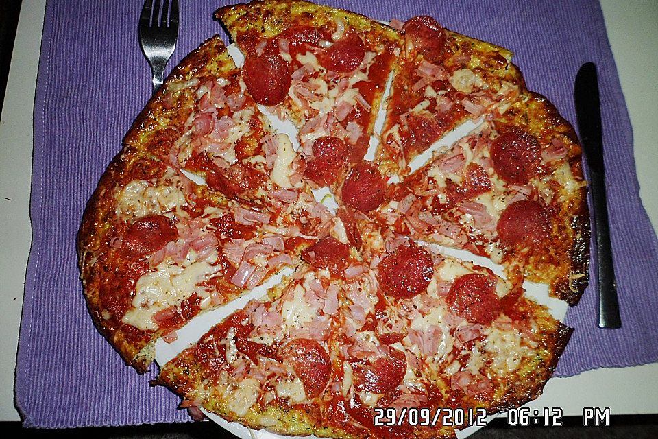 LowCarb Pizzaboden