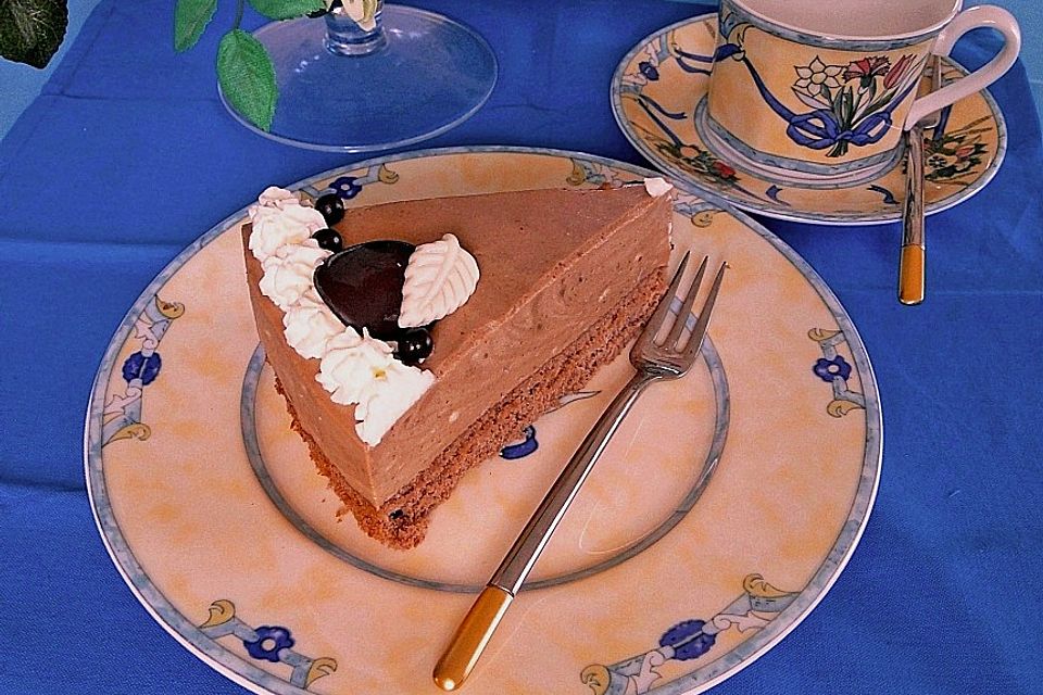 Eiskaffee-Sahne-Torte