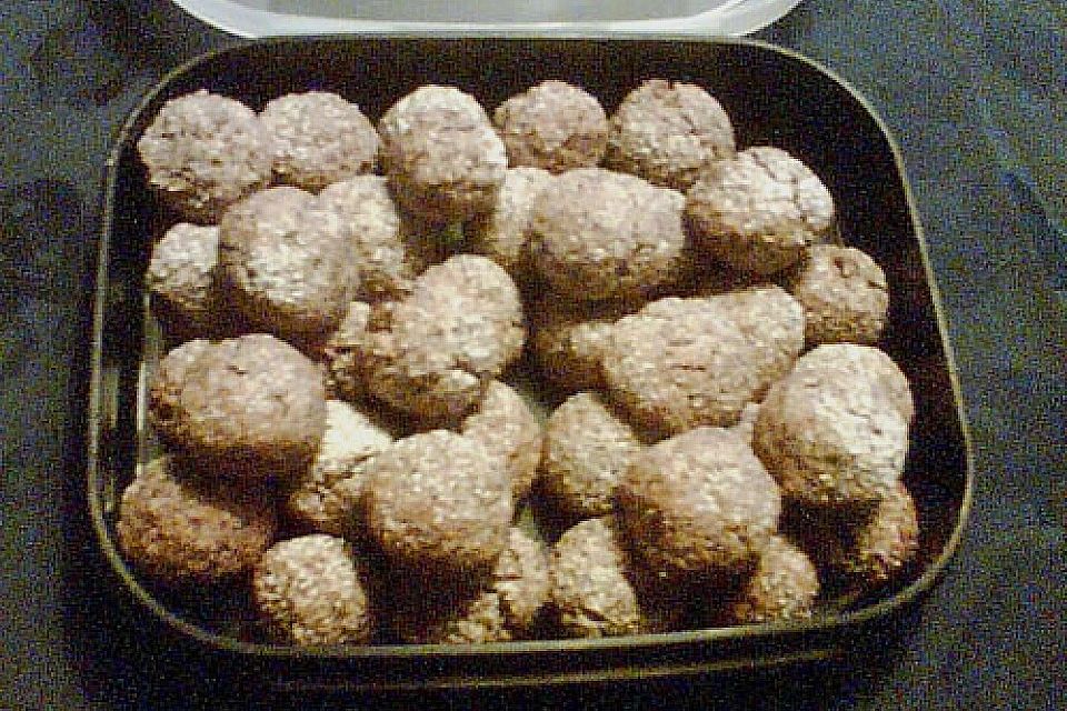 Amaretti mit Schokolade