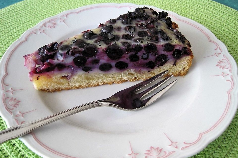 Blaubeerkuchen