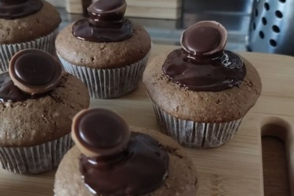 Toffifee-Nougat-Muffins