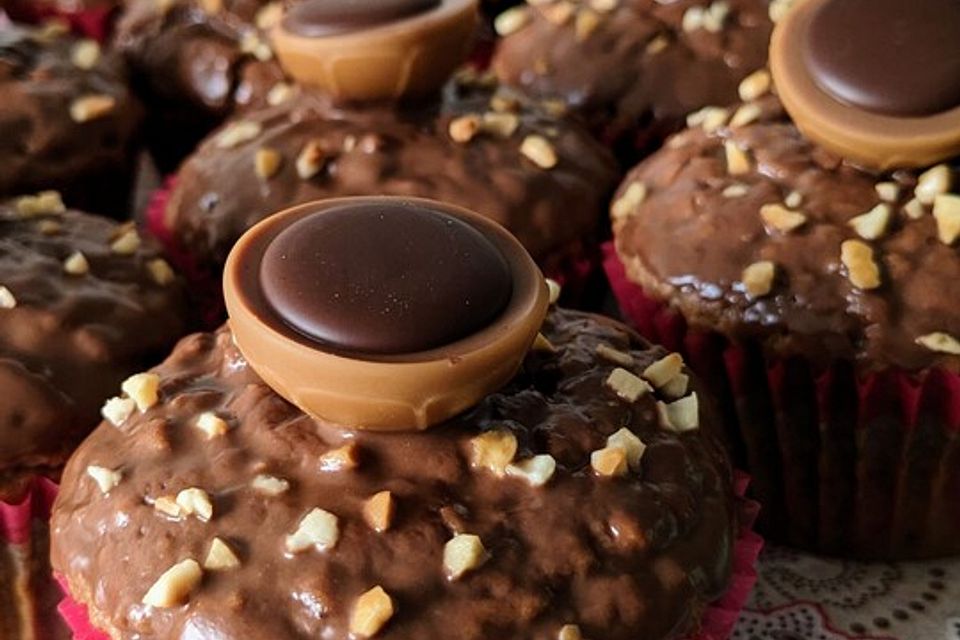 Toffifee-Nougat-Muffins