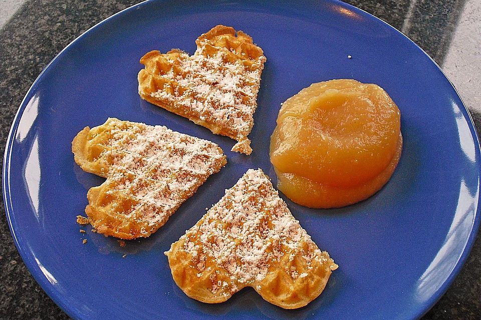 Sahne-Zimt Waffeln