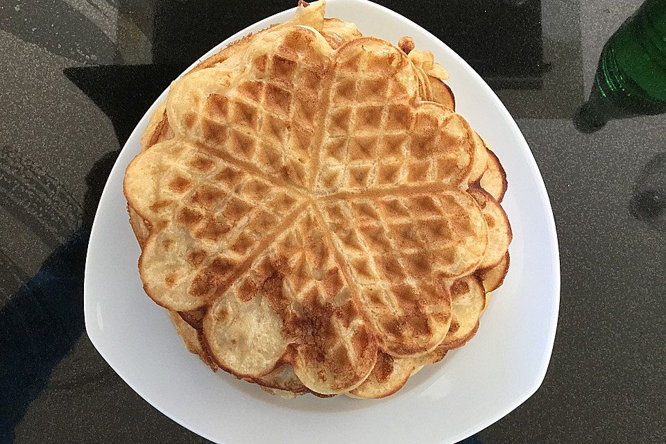 Sahne-Zimt Waffeln