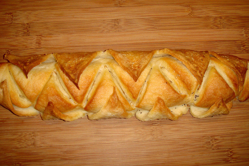 Gestrudeltes Partybrot