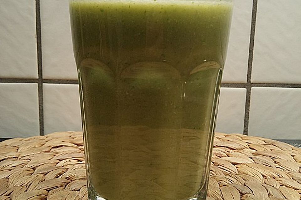 Grüner Frühstücks-Smoothie