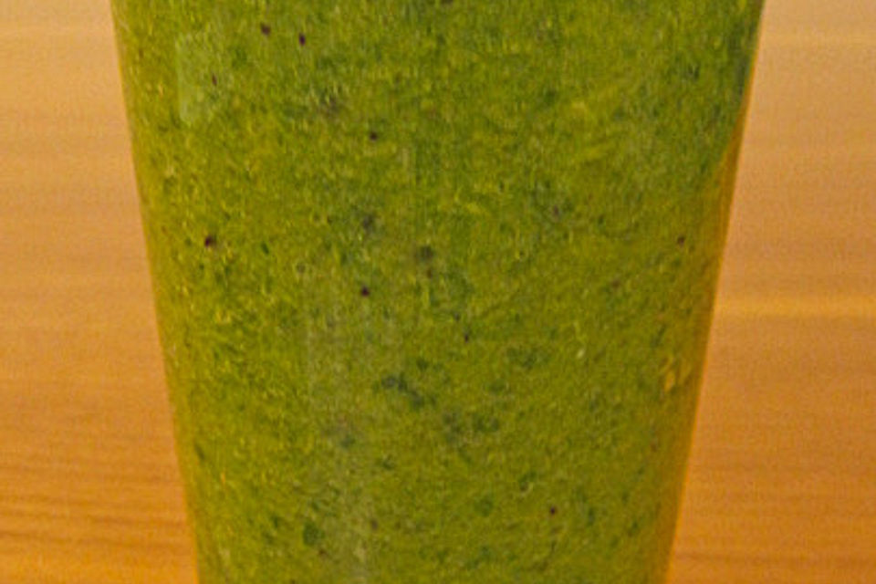 Grüner Frühstücks-Smoothie