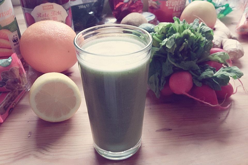 Grüner Frühstücks-Smoothie