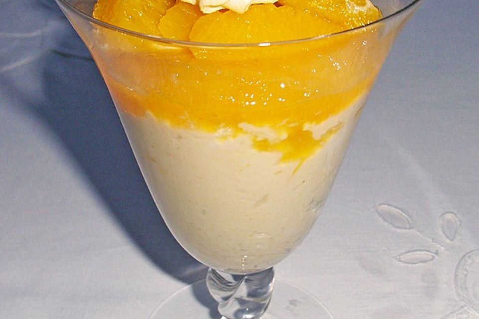 Orangenmousse