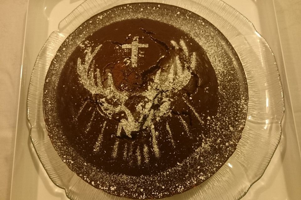 Jägermeister-Kuchen mit Logo