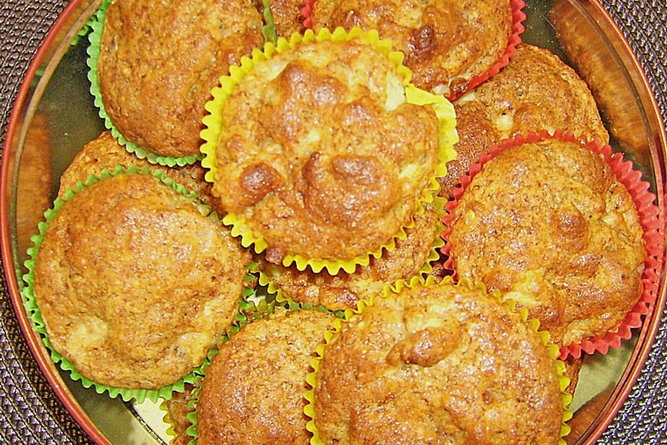 Apfel-Zimt-Muffins