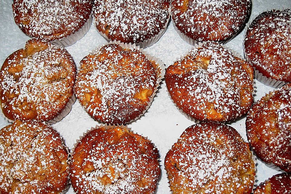 Apfel-Zimt-Muffins