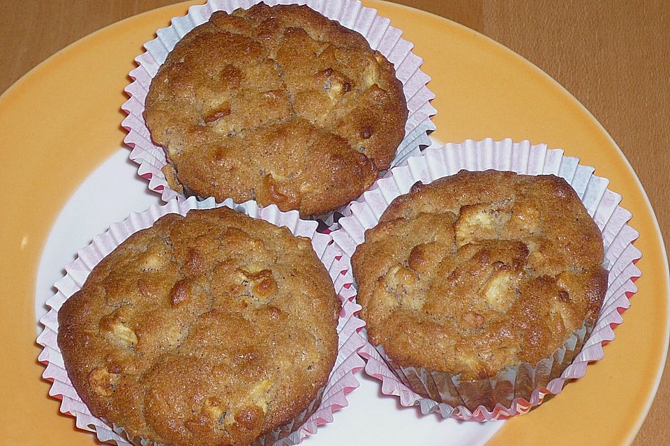 Apfel-Zimt-Muffins