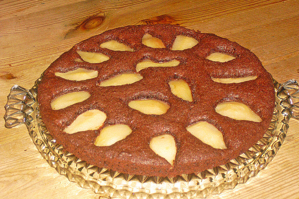 Birnen-Schoko-Kuchen