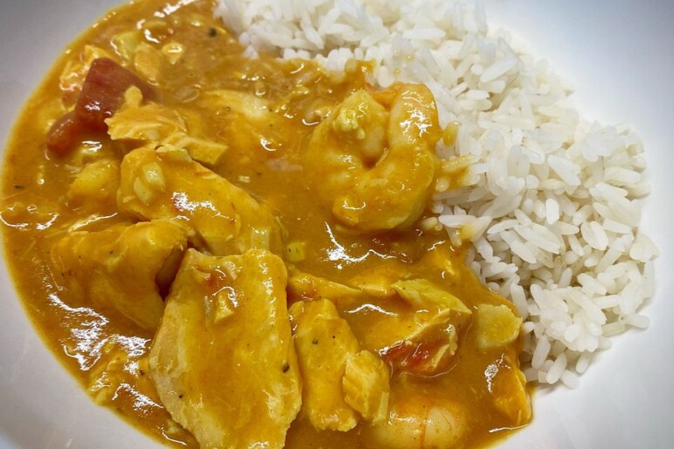 Fisch-Curry