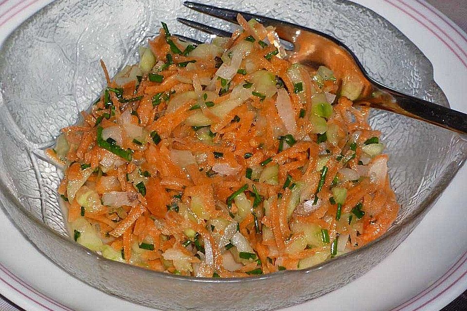 Gurken-Karotten-Salat