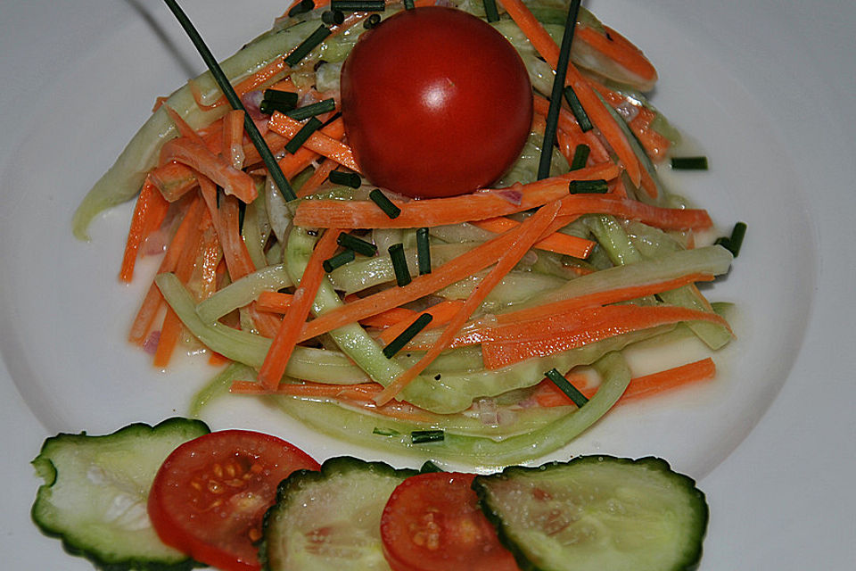 Gurken-Karotten-Salat