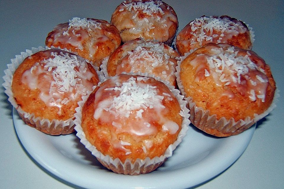 Zitronen-Kokos-Muffins