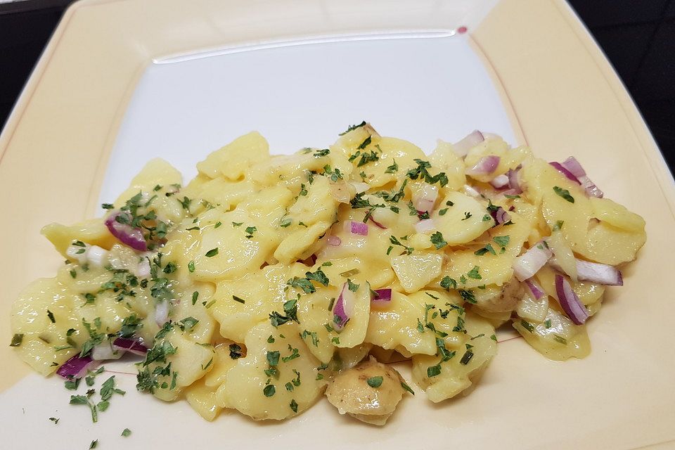 Kartoffelsalat ohne Mayonnaise