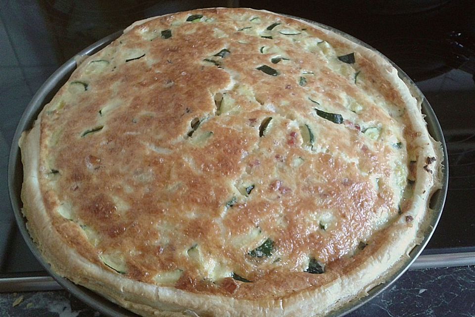 Zucchini-Tarte