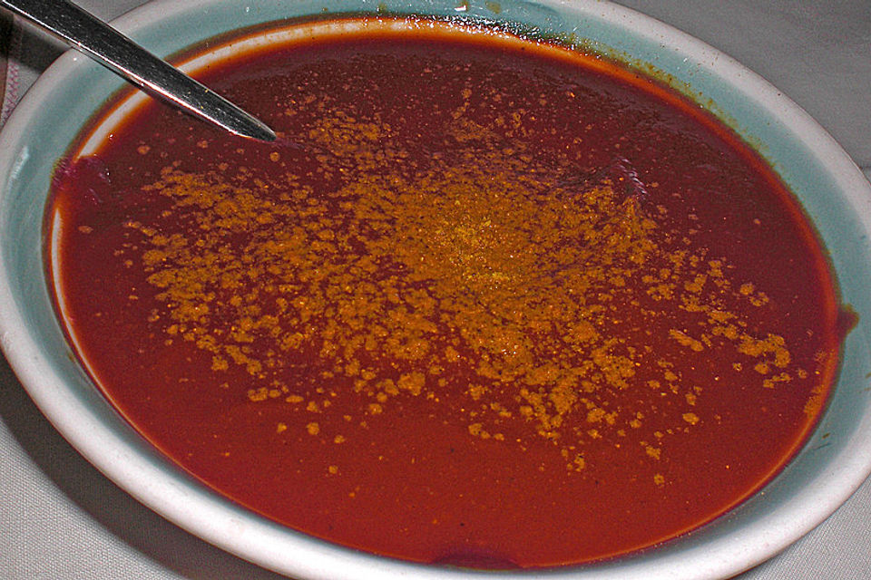 Sauce für Currywurst