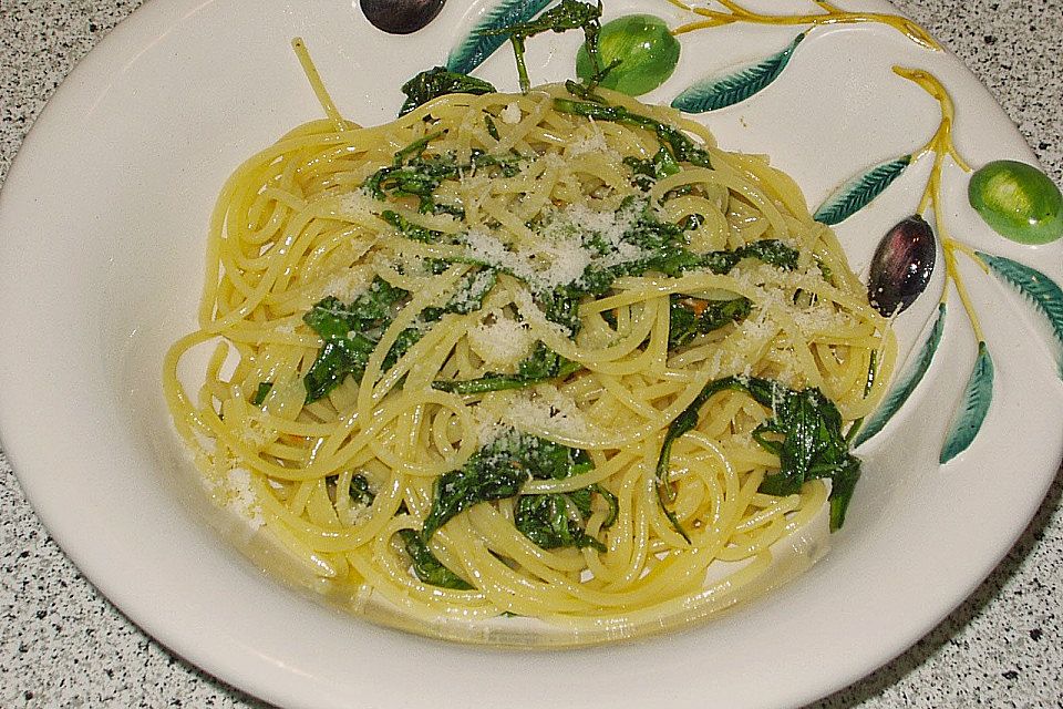 Penne mit Rucola