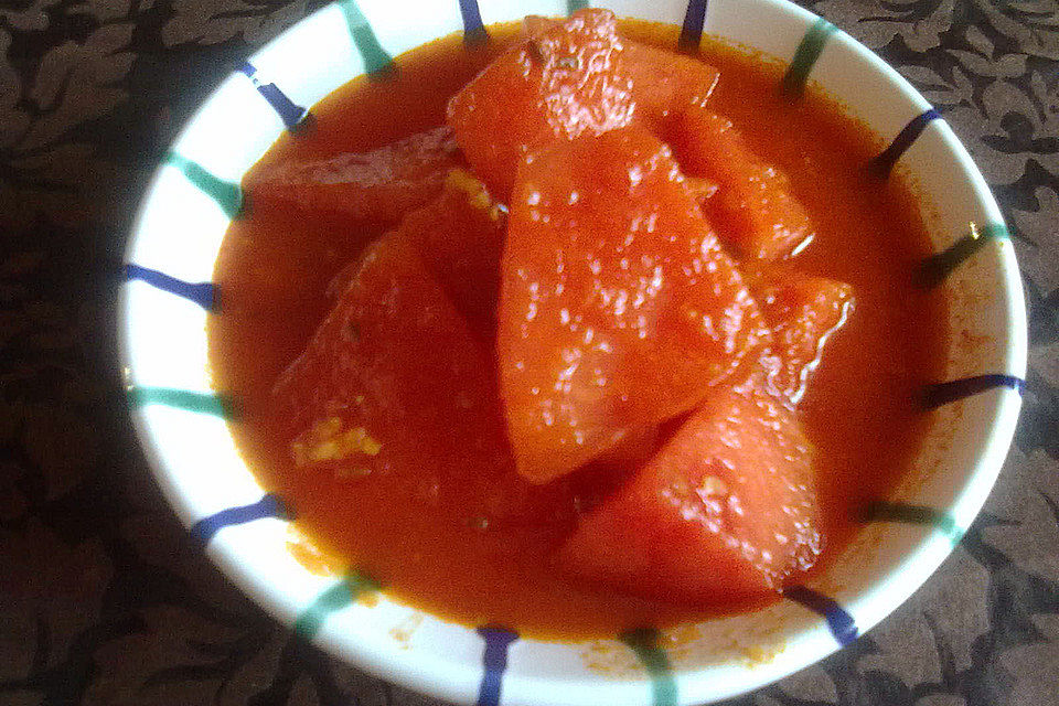 Indisches Wassermelonencurry