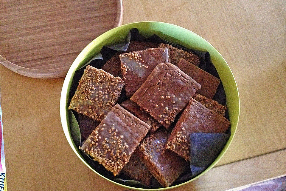 Zitronenkuchen auf dem Blech