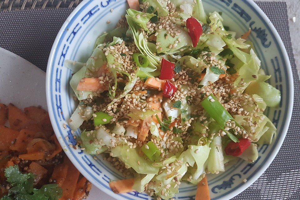 Vietnamesischer Kohlsalat