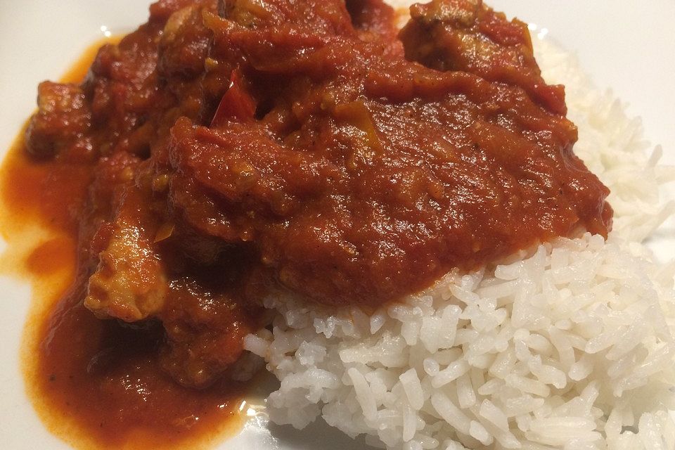 Huhn Madras