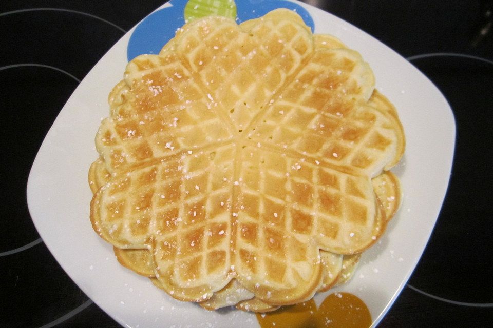 Feine Schmandwaffeln