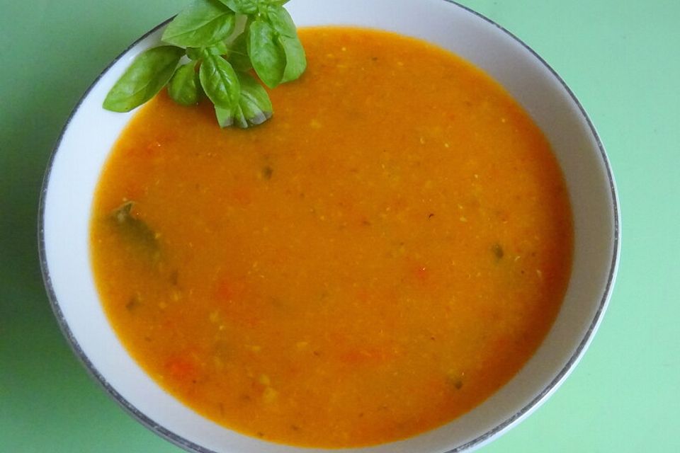 Paprikacremesuppe