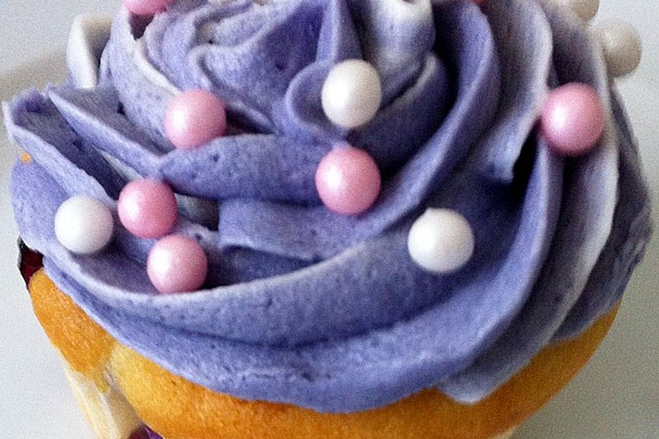 Vanille-Cupcakes mit Buttercreme