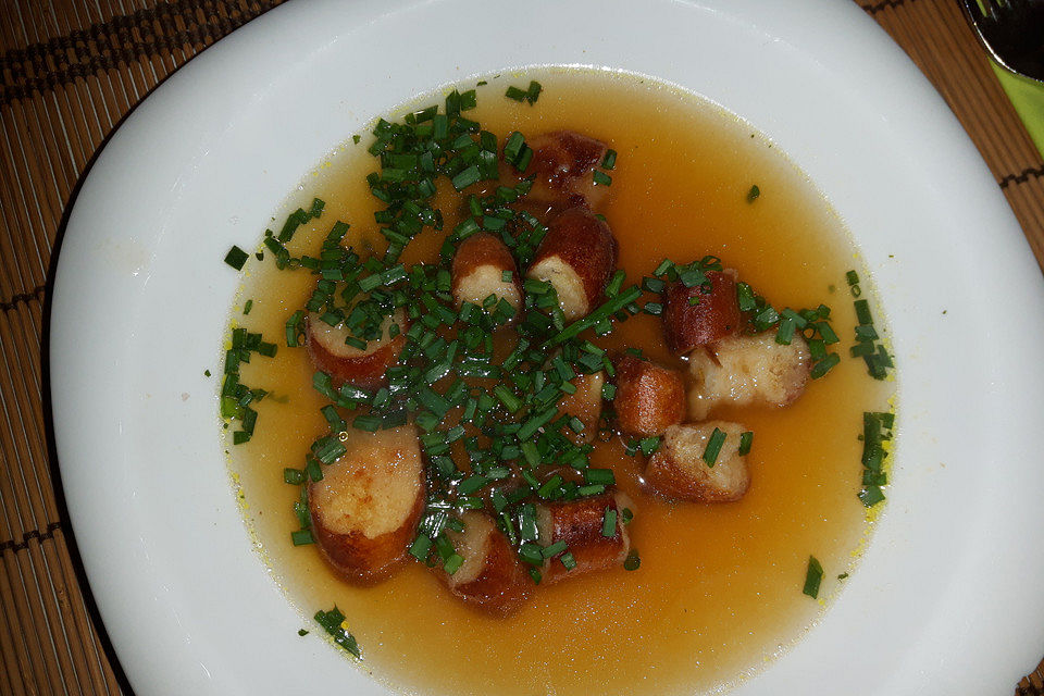 Aufg`schmolzene Breznsuppe