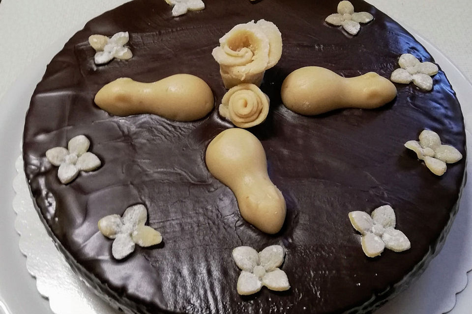 Leckerer Marzipankuchen