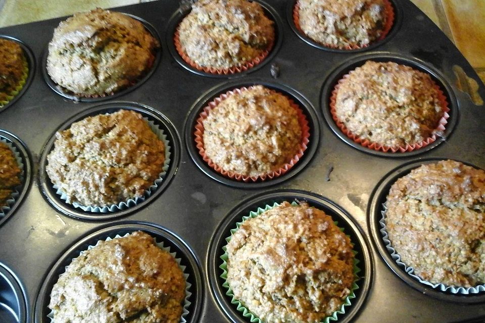 Karotten-Nuss Muffins