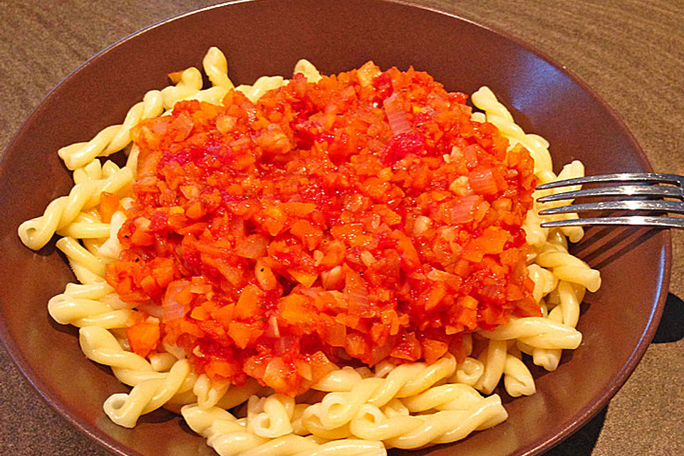 Karotten-Sellerie-Bolognese