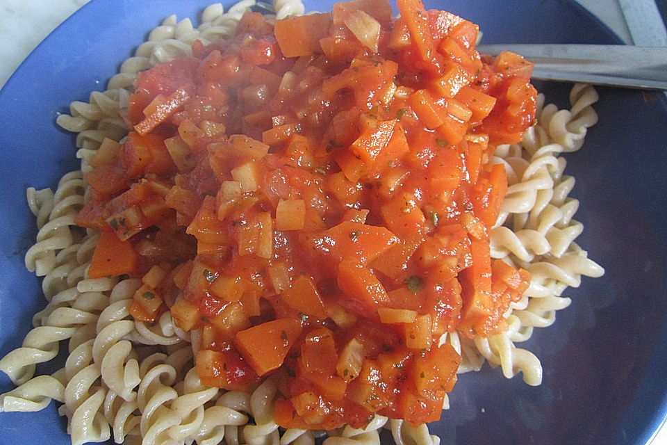 Karotten-Sellerie-Bolognese